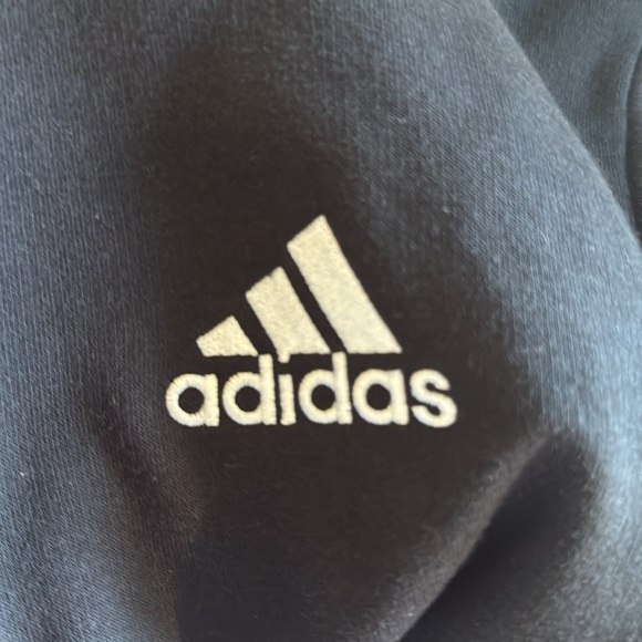 Adidas: Men's Feel Cozy Essentials Fleece Pullover Hoodie - Picture 6 of 7